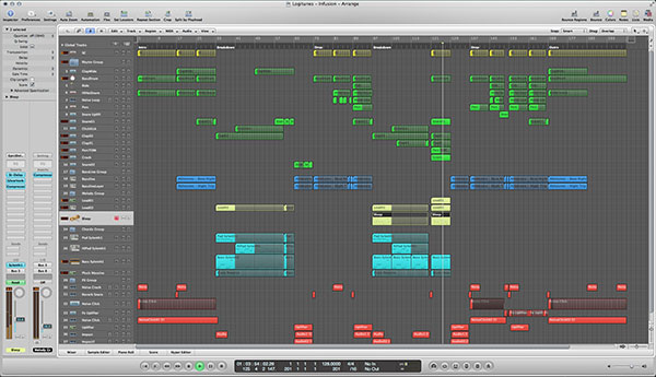 Infusion Electro House Logic Pro Template